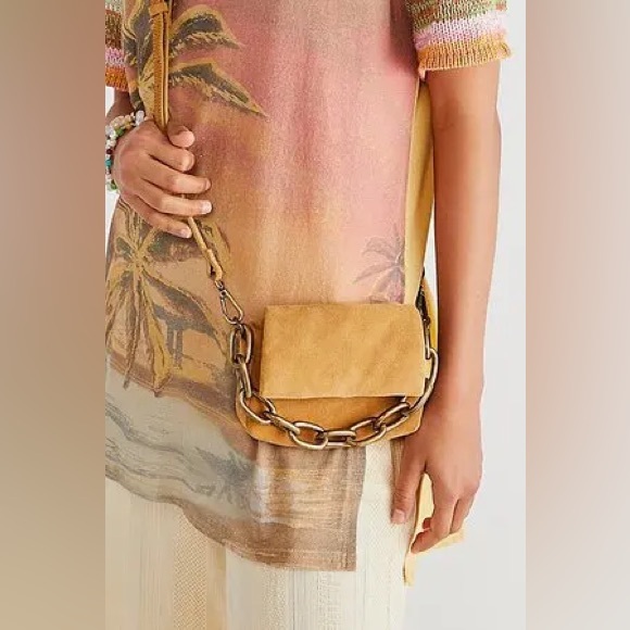 Free People Charlie Chain Leather Crossbody bag - Picture 5 of 14